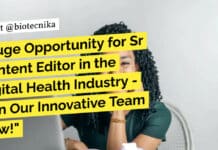 Huge Opportunity for Sr Content Editor in the Digital Health Industry – Join Our Innovative Team Now! "Huge Opportunity for Sr Content Editor in the Digital Health Industry - Join Our Innovative Team Now!"