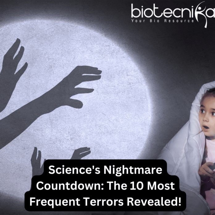 10 Most Common Nightmares - The 10 Most Frequent Terrors Revealed!