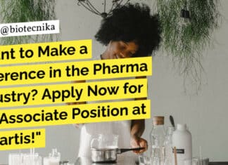 Novartis Biology Job - MSc & BSc Candidates Apply
