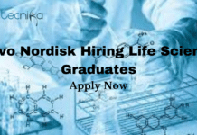 Novo Nordisk Hiring Life Science Graduates- Clinical Ops Logistics & Vendor Manager Nordisk Hiring Science Graduates