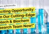 RGCB Biotech Biochem & Life Sciences Research Recruitment - Apply Online Now!