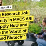 "Exciting Research Job Opportunity in MACS ARI Pune - Apply Now and Dive into the World of Botany and Biotech!"