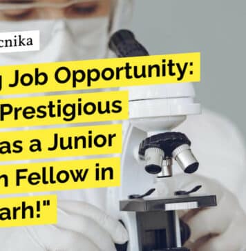 Exciting Job Opportunity: Join the Prestigious PGIMER as a Junior Research Fellow in Chandigarh! PGIMER Genetics JRF Job - Life Sciences Apply