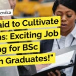 Get Paid to Cultivate Diatoms: Exciting Job Opening for BSc Biotech Graduates! "Get Paid to Cultivate Diatoms: Exciting Job Opening for BSc Biotech Graduates!"