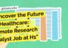 Uncover the Future of Healthcare: Remote Research Analyst Job at H1 "Uncover the Future of Healthcare: Remote Research Analyst Job at H1"