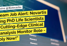 Dream Job Alert: Novartis Hiring PhD Life Scientists for Cutting-Edge Clinical Bioanalysis Monitor Role – Apply Now! Novartis PhD Life Sciences Bioanalysis Monitor Job Recruitment - Apply Online Now!