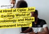 Get Hired at Cipla: Join the Exciting World of Microbiology and Make a Permanent Impact! BSc Vacancies Cipla - Microbiology Apply Online