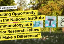 Exciting Opportunity: Join the National Institute of Immunology as a Senior Research Fellow and Make a Difference! NII Delhi MSc MTech Life Sciences Research Fellow Job - Applications Invited