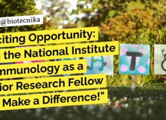 NII Delhi MSc MTech Life Sciences Research Fellow Job - Applications Invited