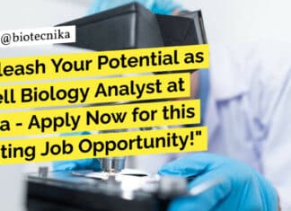 "Unleash Your Potential as a Cell Biology Analyst at Cipla - Apply Now for this Exciting Job Opportunity!"