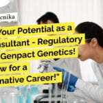 "Unlock Your Potential as a Lead Consultant - Regulatory Affairs at Genpact Genetics! Apply Now for a Transformative Career!"