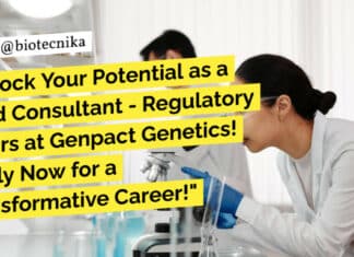 "Unlock Your Potential as a Lead Consultant - Regulatory Affairs at Genpact Genetics! Apply Now for a Transformative Career!"