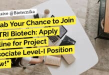 Grab Your Chance to Join CFTRI Biotech: Apply Online for Project Associate Level-I Position Now! CFTRI Biotech Jobs Mysore - Food Science, Microbiology Apply Online