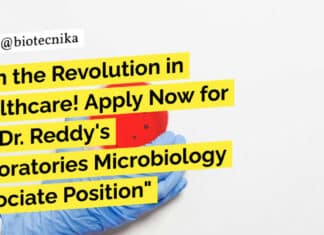 "Join the Revolution in Healthcare! Apply Now for the Dr. Reddy's Laboratories Microbiology Associate Position"