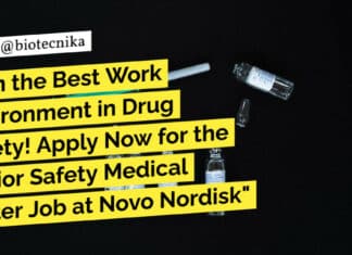 "Join the Best Work Environment in Drug Safety! Apply Now for the Senior Safety Medical Writer Job at Novo Nordisk"