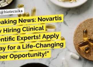 Novartis Life Sciences Clinical Scientific Expert Recruitment - Apply Now