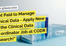 Get Paid to Manage Clinical Data – Apply Now for the Clinical Data Co-ordinator Job at CODR Research! "Get Paid to Manage Clinical Data - Apply Now for the Clinical Data Co-ordinator Job at CODR Research!"