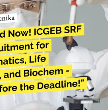 "Get Hired Now! ICGEB SRF Job Recruitment for Bioinformatics, Life Sciences, and Biochem - Apply before the Deadline!"