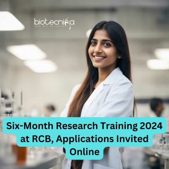 RCB Six-Month Research Training 2024