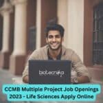 CCMB Life Sciences Vacancies