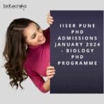 IISER Pune PhD 2024 Admissions (January)