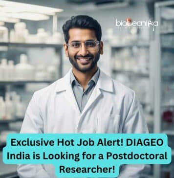 Exclusive Hot Job Alert! DIAGEO India is Looking for a Postdoctoral Researcher! Postdoctoral Researcher at DIAGEO India