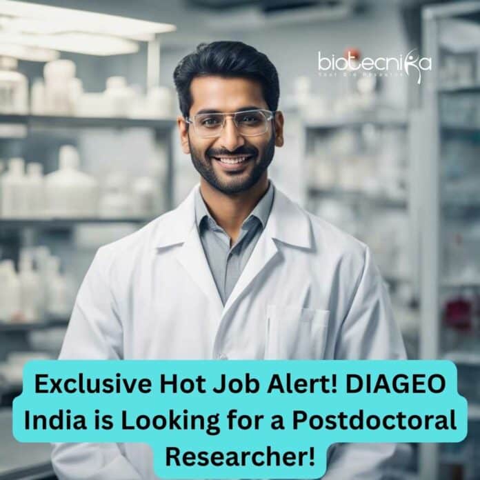 Postdoctoral Researcher at DIAGEO India