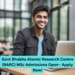 BARC MSc Admission 2024