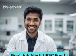 UPSC Food Technology Jobs - Assistant Director Vacancy