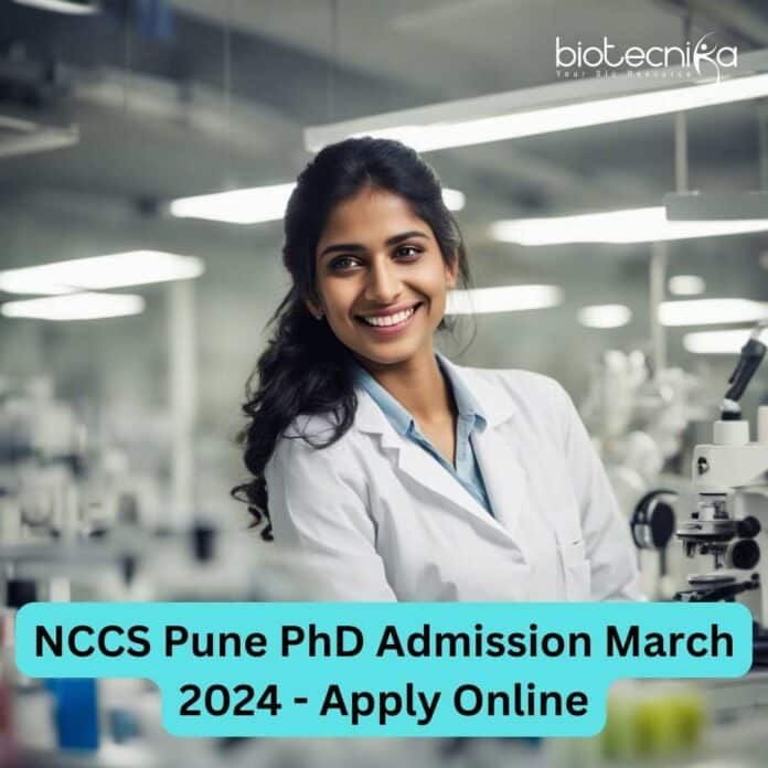 NCCS PhD 2024 Admissions March - Applications Invited