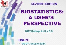Biostatistics: A User’s Perspective – An IISER Pune Online Intensive Course! Applications Invited