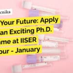 IISER Berhampur 2024 Admissions PhD Programme Biological Sciences