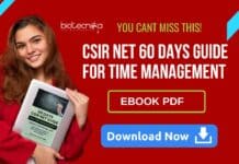 CSIR Exam Time Management