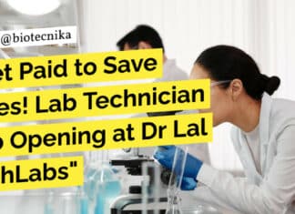 "Get Paid to Save Lives! Lab Technician Job Opening at Dr Lal PathLabs"