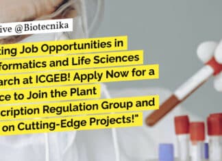 ICGEB Bioinformatics Life Sciences Research Positions at ICGEB