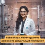 IISER Bhopal Admissions 2024