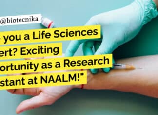 "Are you a Life Sciences expert? Exciting opportunity as a Research Assistant at NAALM!"