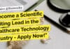 Become a Scientific Writing Lead in the Healthcare Technology Industry – Apply Now! "Become a Scientific Writing Lead in the Healthcare Technology Industry - Apply Now!"