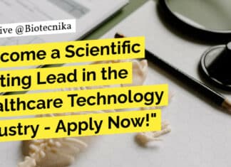"Become a Scientific Writing Lead in the Healthcare Technology Industry - Apply Now!"