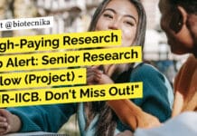 High-Paying Research Job Alert: Senior Research Fellow (Project) – CSIR-IICB. Don’t Miss Out! Life Sciences Job CSIR-IICB - SRF Post Available