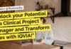 Unlock your Potential as a Clinical Project Manager and Transform Lives with IQVIA! IQVIA BSc Jobs Lifesciences - Clinical Project Manager Jobs