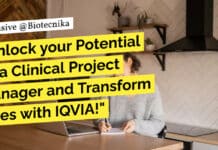Unlock your Potential as a Clinical Project Manager and Transform Lives with IQVIA! IQVIA BSc Jobs Lifesciences - Clinical Project Manager Jobs