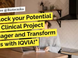 IQVIA BSc Jobs Lifesciences - Clinical Project Manager Jobs