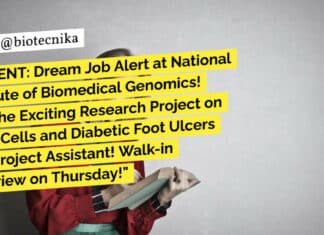 NIBMG Research Project Job For MSc Life Sciences