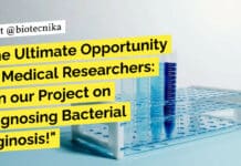 The Ultimate Opportunity for Medical Researchers: Join our Project on Diagnosing Bacterial Vaginosis! "The Ultimate Opportunity for Medical Researchers: Join our Project on Diagnosing Bacterial Vaginosis!"
