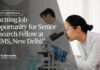 AIIMS SRF Post For MSc Life Sciences