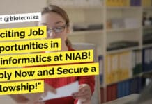 Exciting Job Opportunities in Bioinformatics at NIAB! Apply Now and Secure a Fellowship! NIAB Bioinformatics Project Openings Recruitment - Apply Now