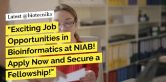 NIAB Bioinformatics Project Openings Recruitment - Apply Now