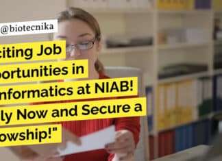 NIAB Bioinformatics Project Openings Recruitment - Apply Now