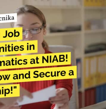 NIAB Bioinformatics Project Openings Recruitment - Apply Now